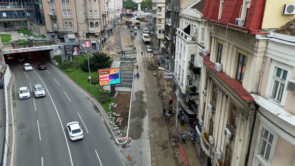 ЗАВРШЕНИ РАДОВИ У ПРИЗРЕНСКОЈ УЛИЦИ