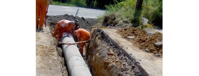 Решавање проблема са одводом воде на Авалском путу