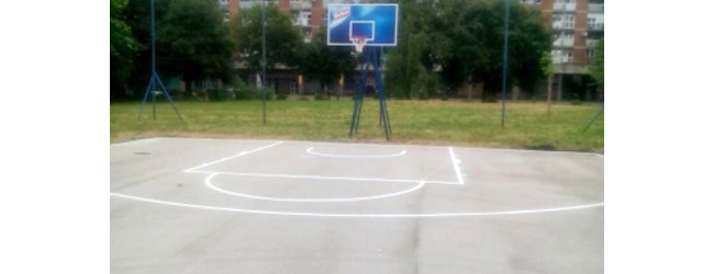 Обнављање ознака на спортским игралиштима