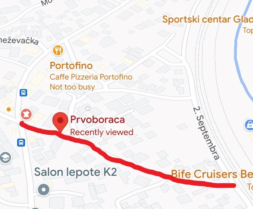 Санација коловоза у Улици Првобораца